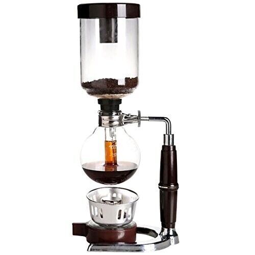 5-Cup Coffee Syphon Tabletop Siphon Gravity Coffee Maker Glass Siphon Vacuum