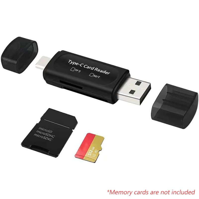 1PC Card Reader USB 3.0 To SD Micro TF Memory Card Adapter PC Laptop Accessories