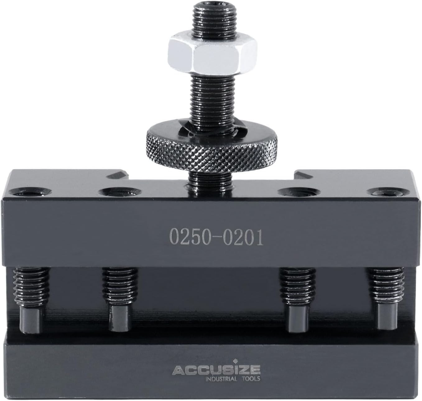 Turning and Facing Tool Holder for 5/8 Inch Tools with Quick Change Feature