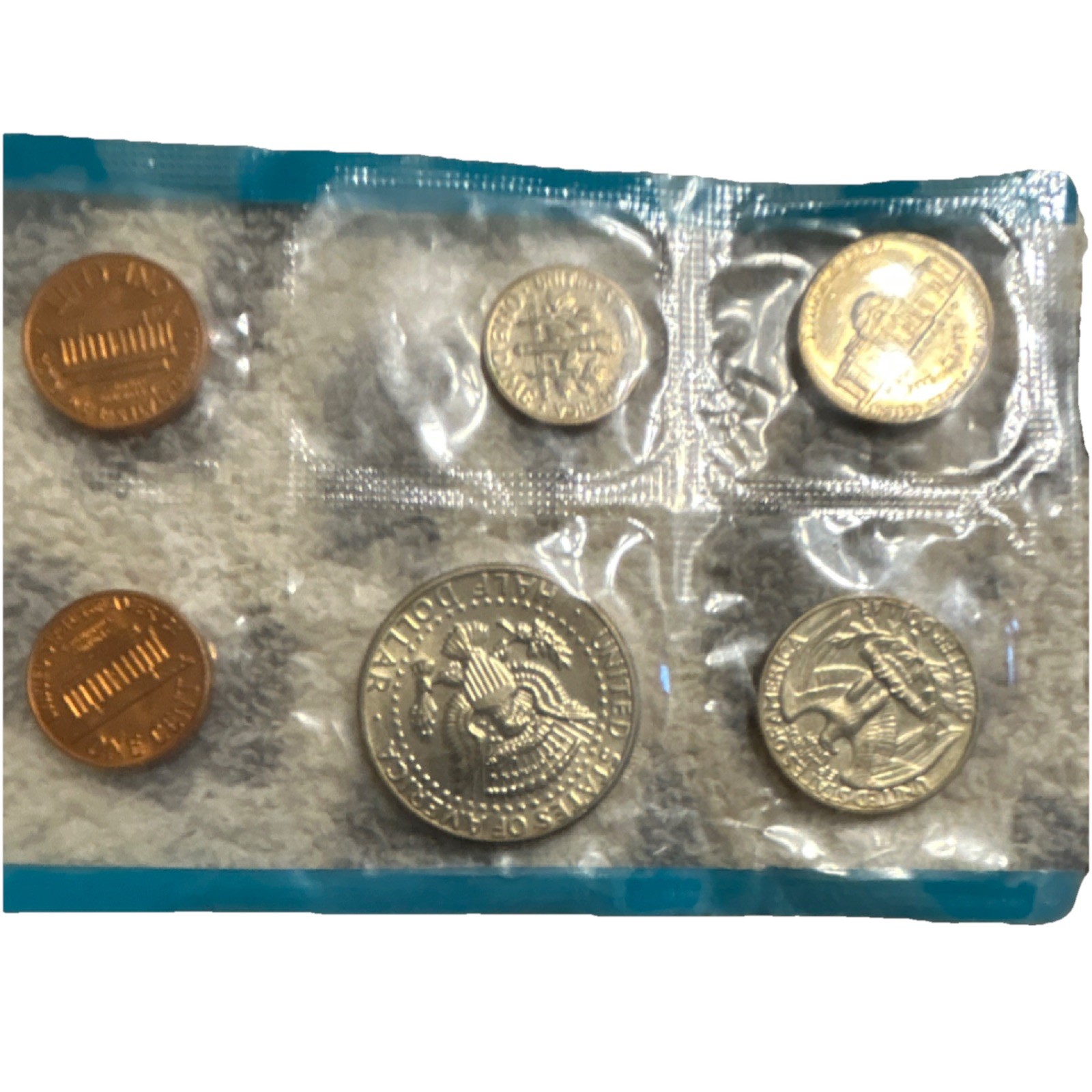 U.S. Mint Uncirculated Coin Set 1971 San Francisco/Philly Original Packaging