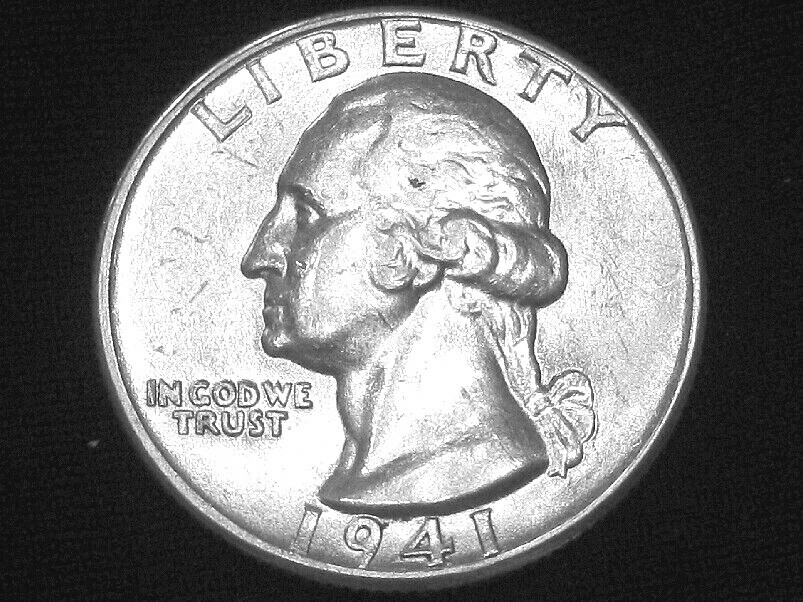 1941 Washington Quarter --- Almost Uncirculated +++