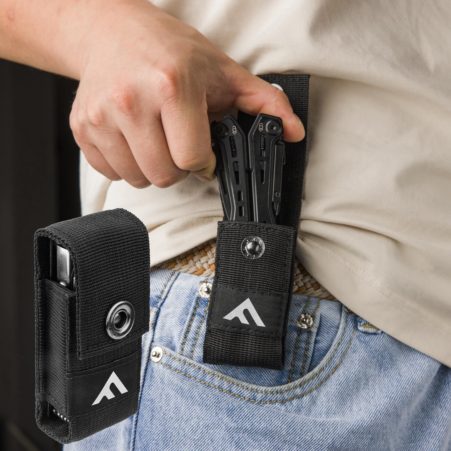 FLISSA 16-in-1 Multitool Plier Compact Portable EDC Multi Tool With Pocket Knife