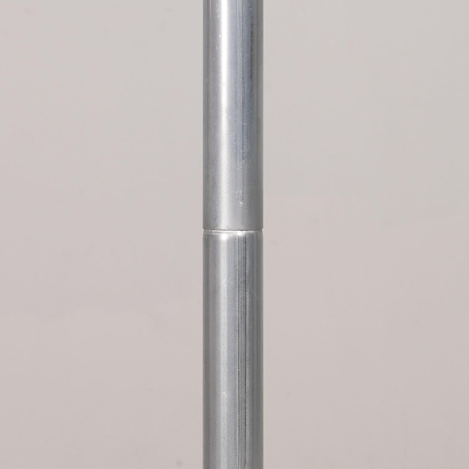 Steel Outdoor Clothesline Single T-Post Silver