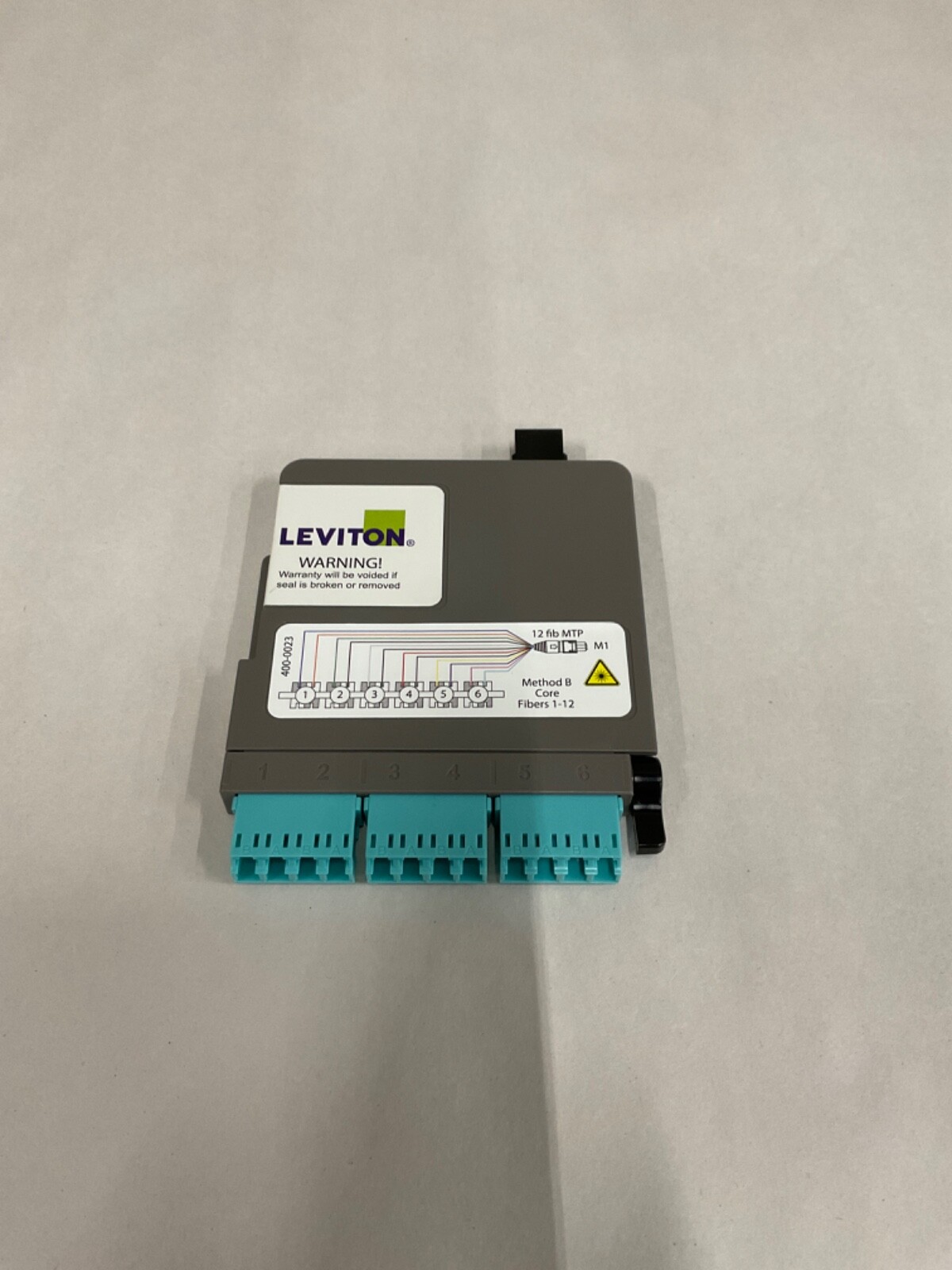 Leviton 31LM1-BCN Module 12 fib MTP Method B Core Fiber Breakout Module #2