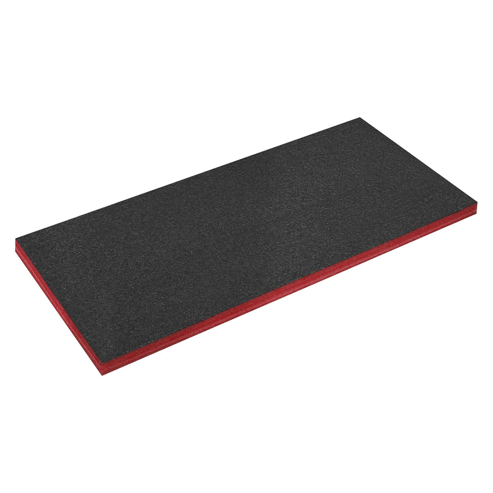 Sealey Easy Peel Shadow Foam Red/Black 1200 x 550 x 50mm Tool Box Tray Insert