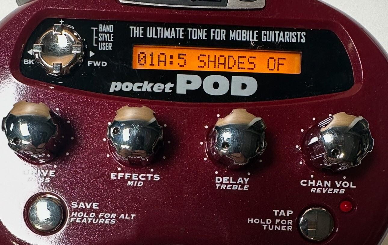 LINE 6 Pocket POD Multi Effect Processor (unit only)