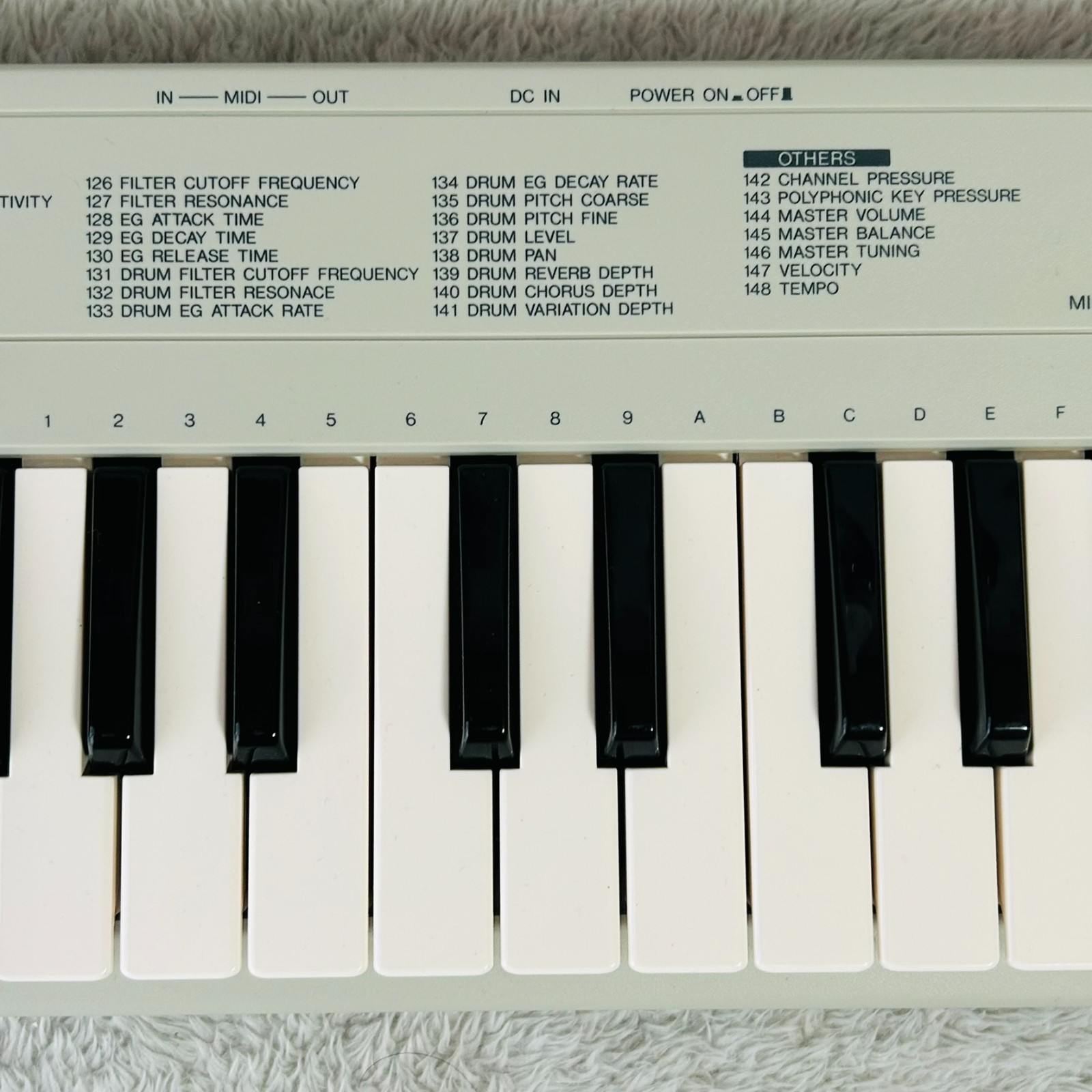 YAMAHA CBX-K1 MIDI Keyboard Compact Controller Tested Main Unit Only Model
