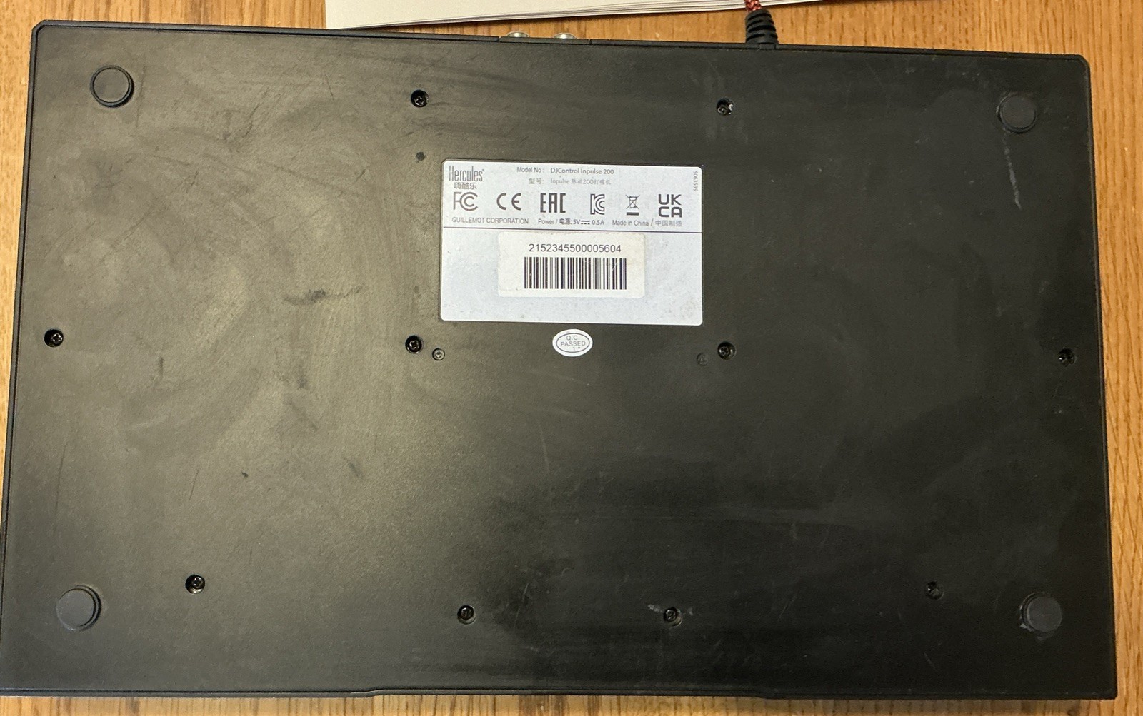 EUC Hercules DJCONTROL IMPULSE 200