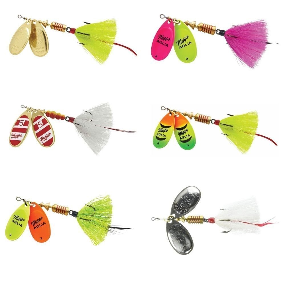 Mepps Aglia 2-Blade Dressed 5/16 oz Spinnerbait