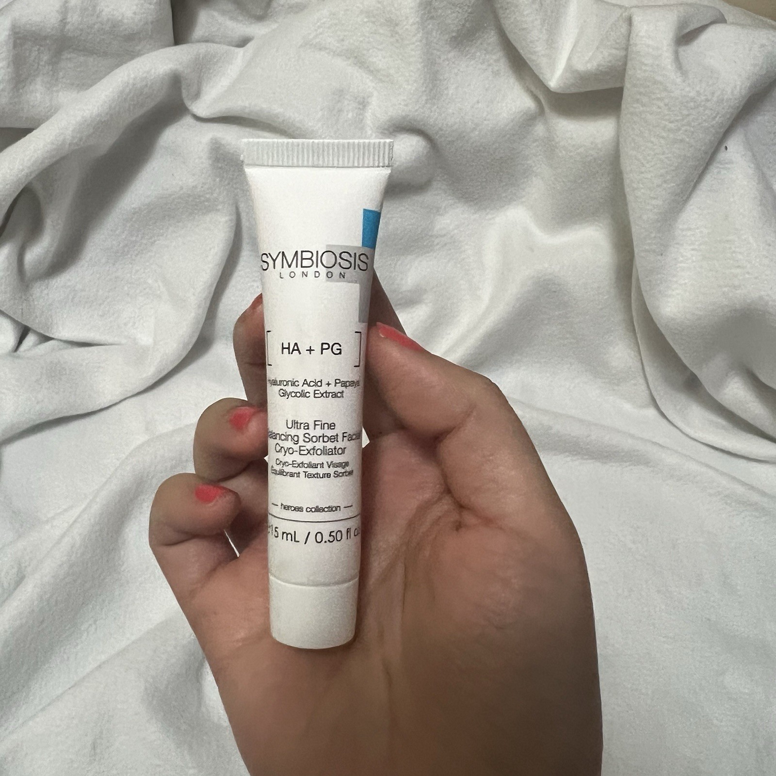 Symbiosis Ultra Fine Balancing Sorbet Facial Cryo-Exfoliator 0.5oz Jan Sale