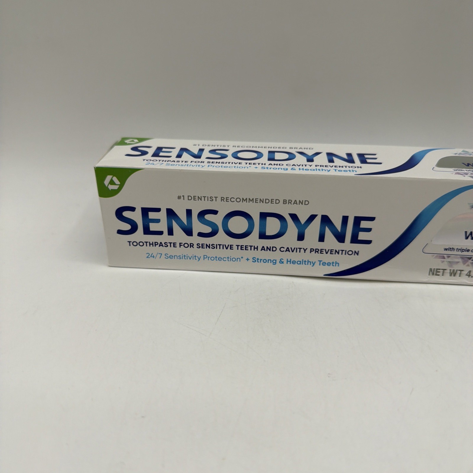 Sensodyne Extra Whitening Sensitive Teeth Toothpaste 4 oz 1 Pack