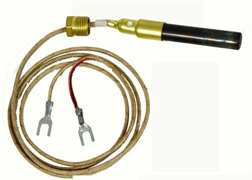 36" Fireplace Thermopile for SIT 820 valve NOVA Gas Logs 250 - 750 Millivolt