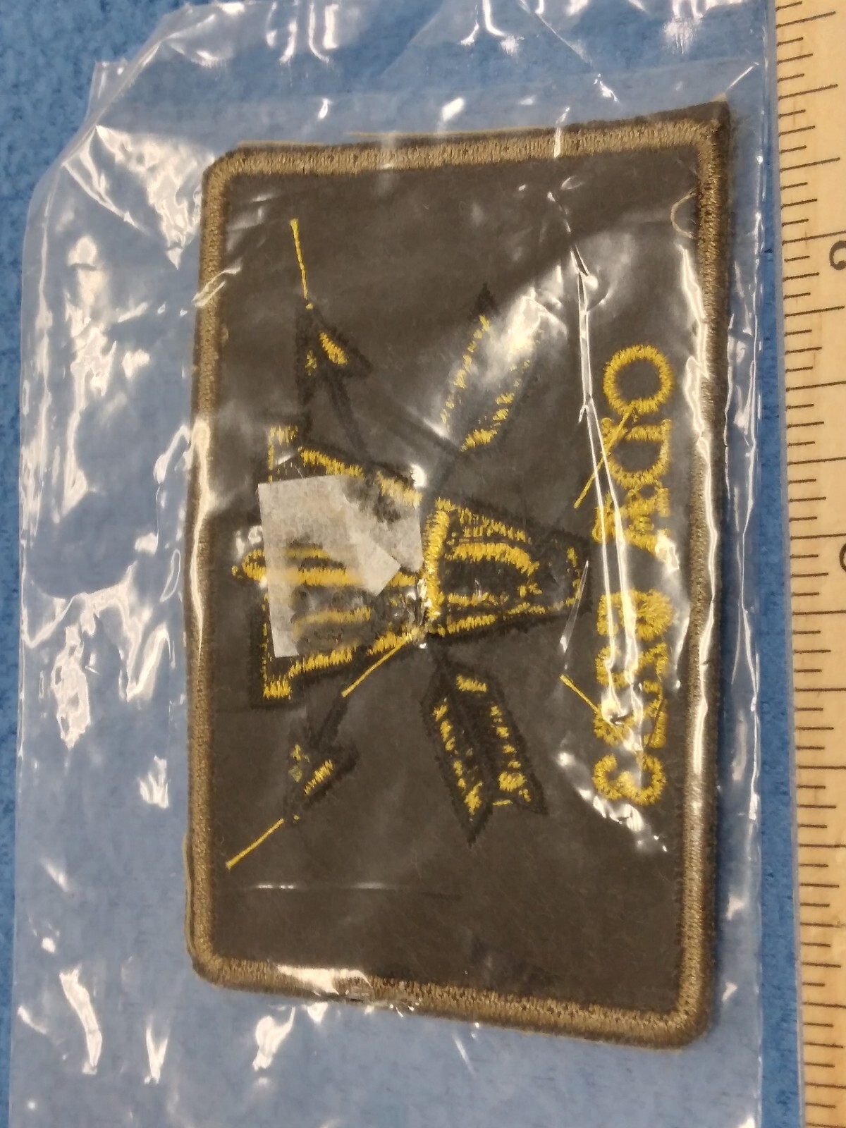 Special Forces ODA - 5223 PATCH - YELLOW LETTERS- SEALED BAG