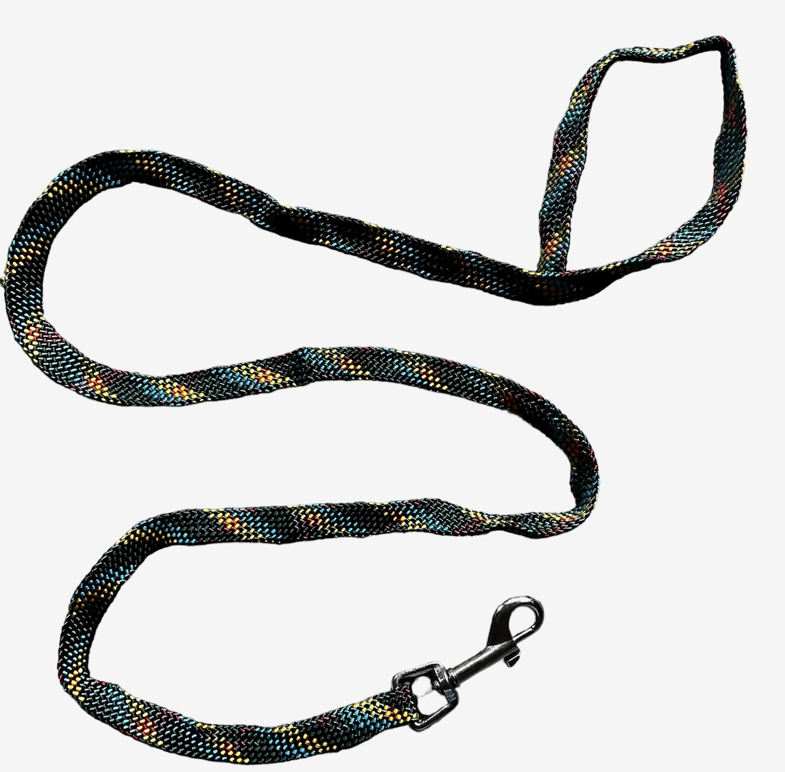 Brookhill Dog Leash 4 FT Nylon w Handle Clasp bright colors for walking training