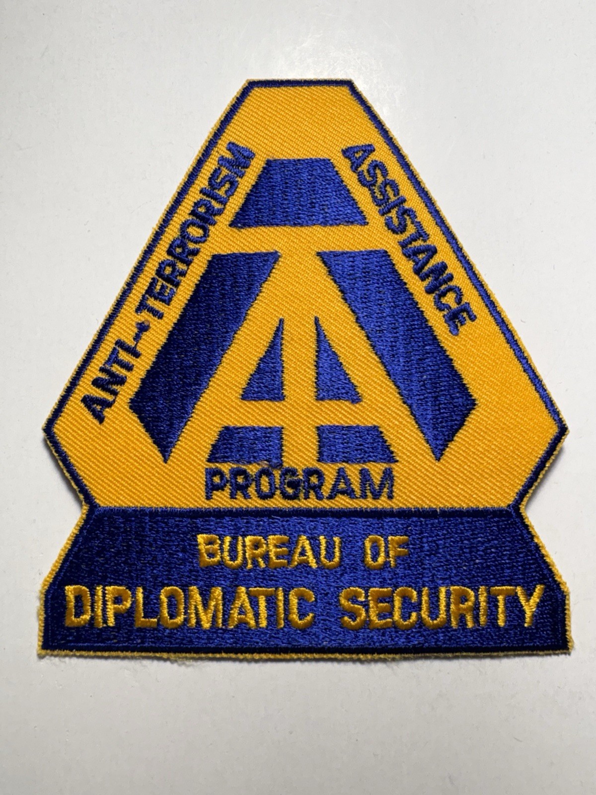 Bureau of Diplomatic Security Patch ~ Anti Terrorism Assistance Program