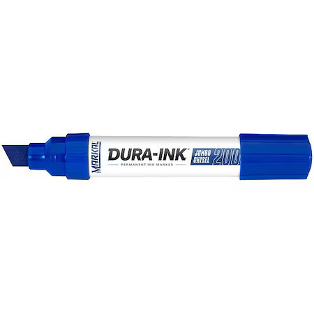 Dura-Ink 96915 Industrial Marker, Extra Large Tip, Blue Color Family, Ink