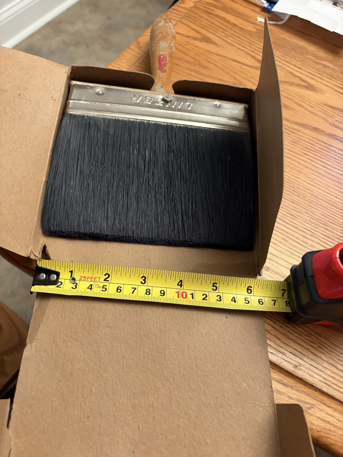 Vintage Linzer 6" inch Paint Brush#60   in Box