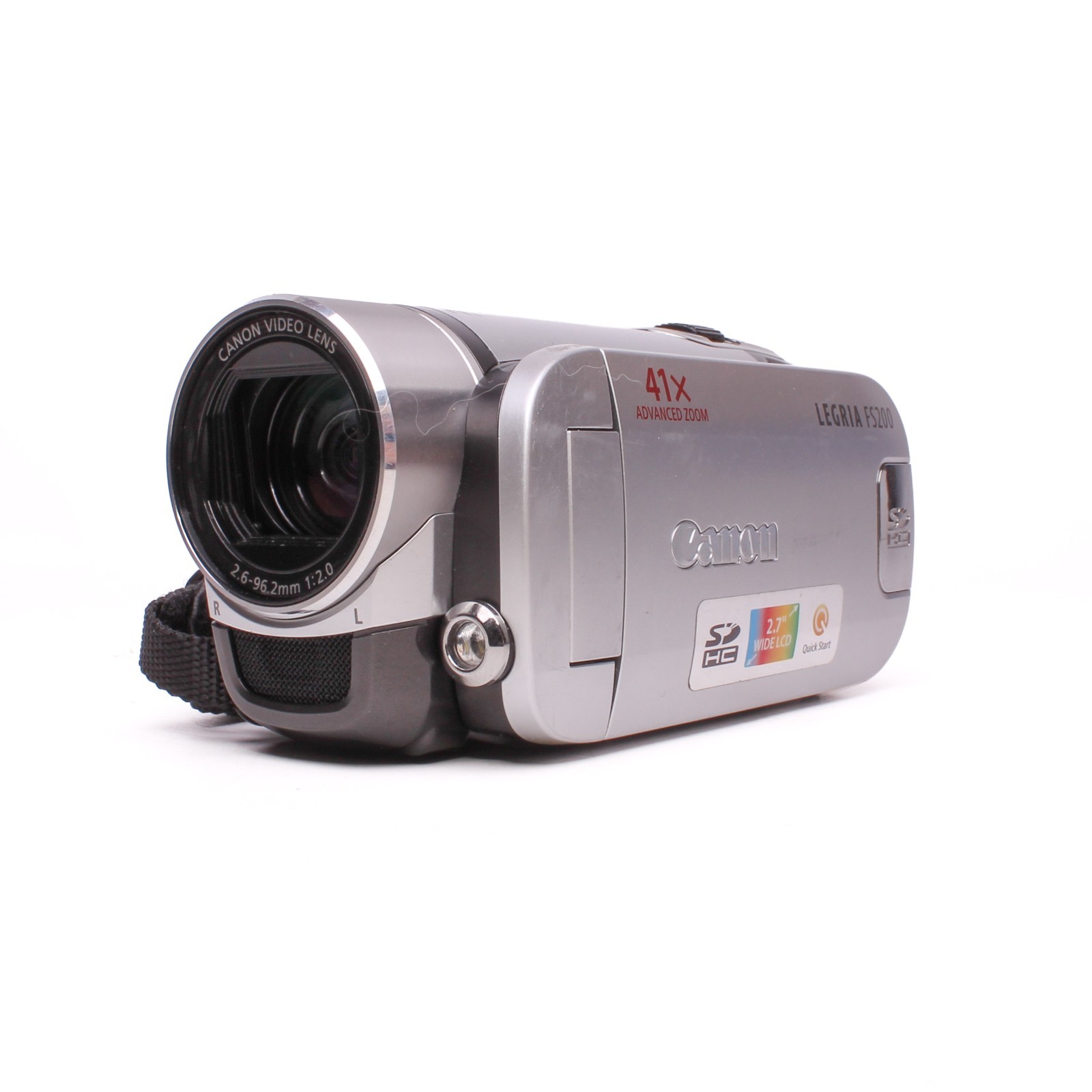 Canon Legria FS200 Digital Camcorder - FULLY FUNCTIONAL