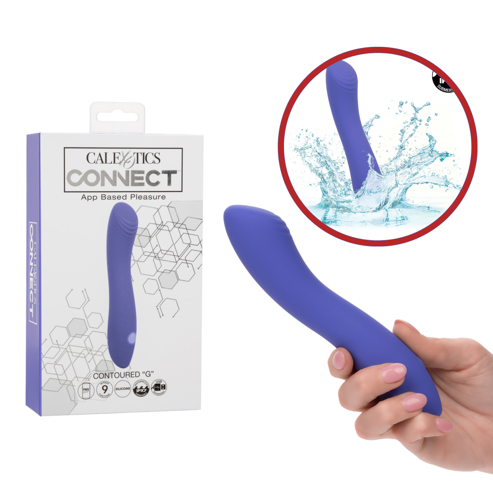 App Controlled Vibrating G-Spot Stimulator Multi-Speed Rechargeable Vibrator