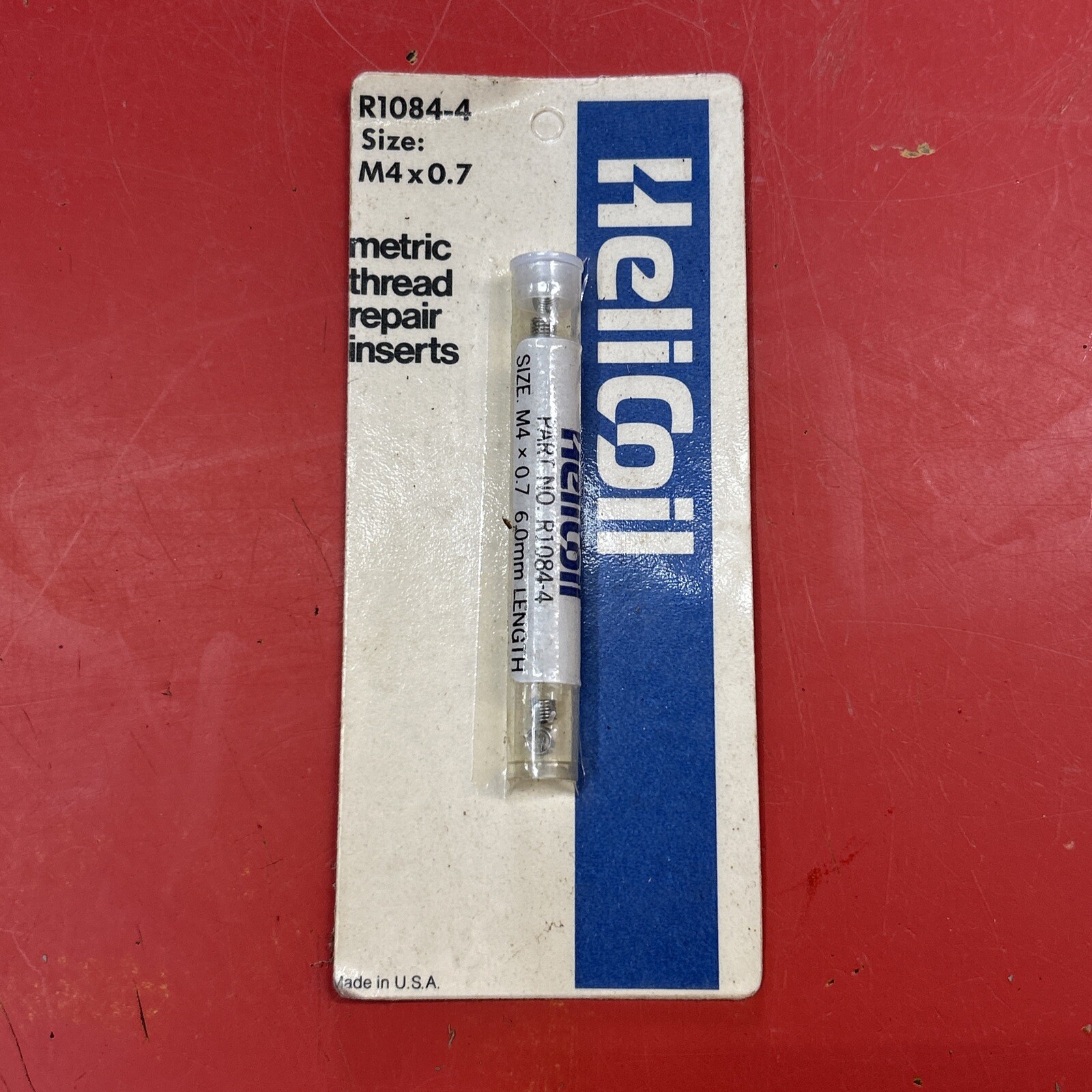 HeliCoil R1084-4 M4x0.7 Metric Thread Repair Inserts 12pk