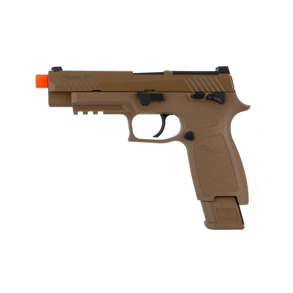 Sig Sauer Proforce M17 CO2 Powered 6mm BB Blowback Airsoft Pistol - Coyote Tan