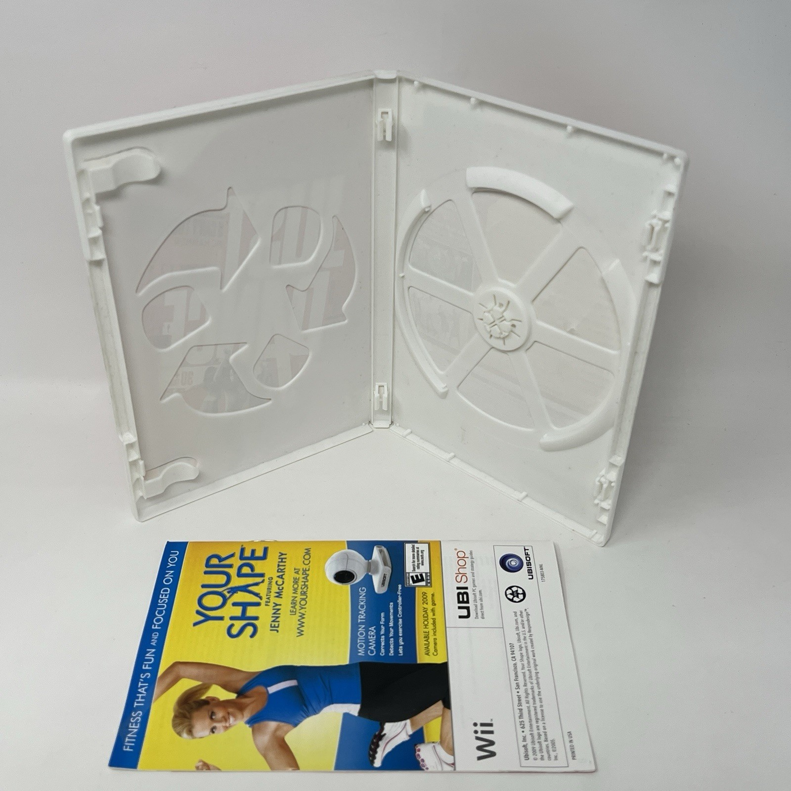 Just Dance (Nintendo Wii, 2009) Case And Manual ONLY NO GAME