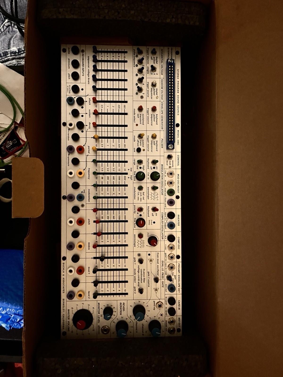 Buchla Easel Command + Buchla Program Manager + Sensel Morph