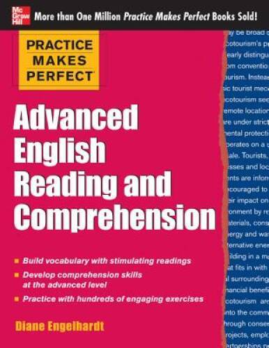 Practice Makes Perfect Advanced English Reading and Comprehension - GOOD