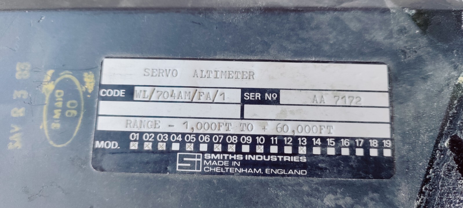 SERVO ALTIMETER -AIRCARFT INSTRUMENT