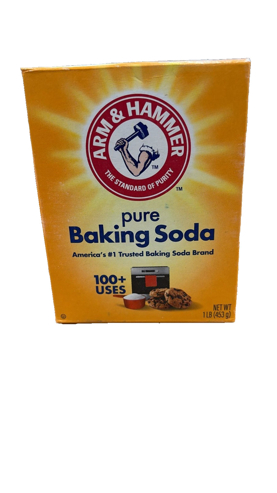 Arm & Hammer Pure Baking Soda Box  16 oz (1 lb)- 2 pack