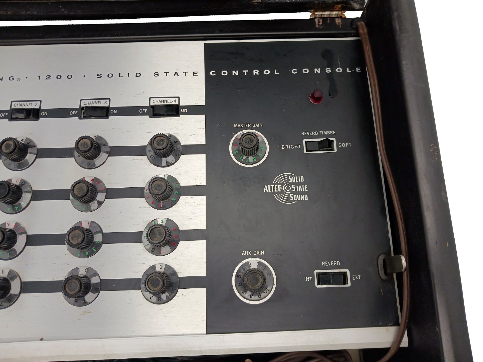 Vintage Altec Lansing 200 Solid State Control Console - READ DESCRIPTION