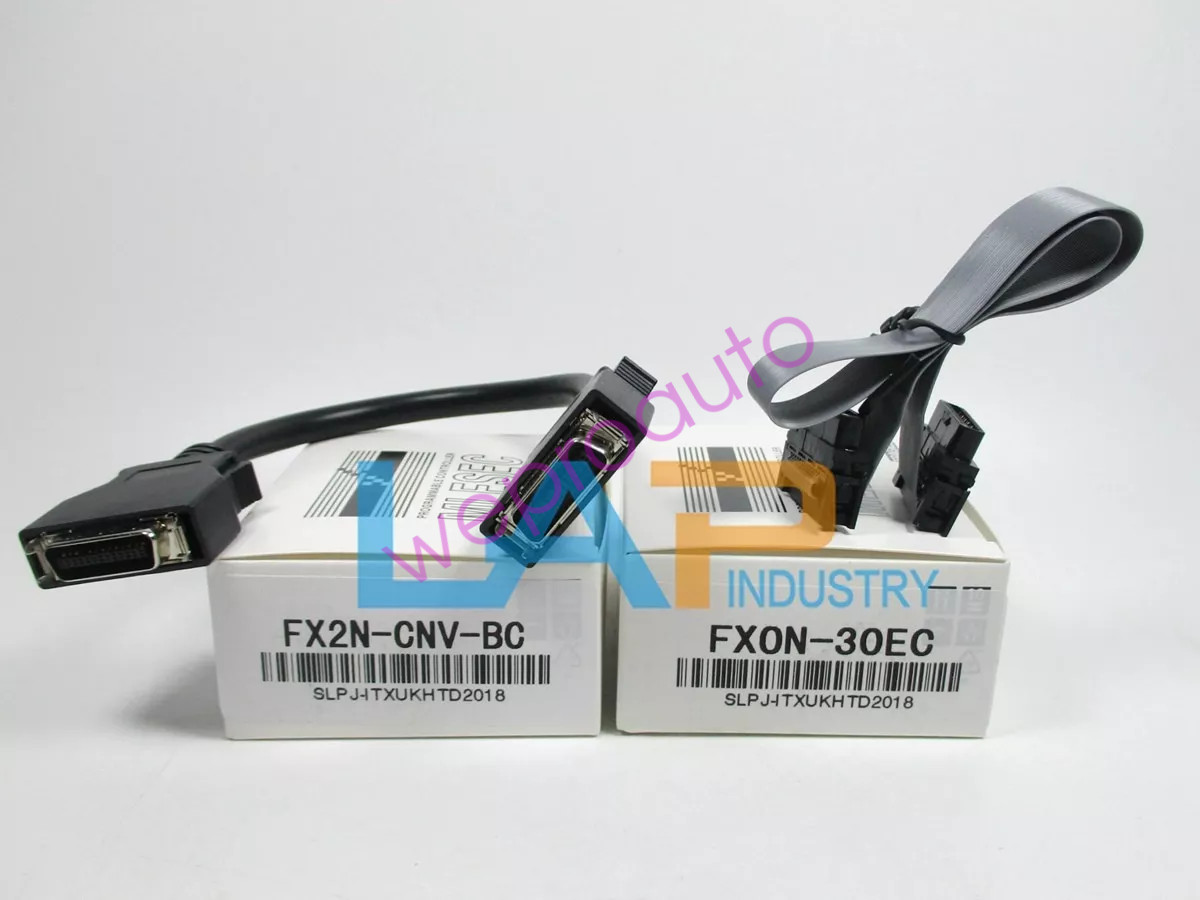 Brand New For Mitsubishi PLC ( FX0N-30EC + FX2N-CNV-BC ) PLC Cable