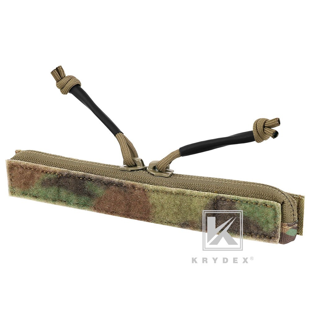 KRYDEX Tactical Pocket Full Zipper Cover for FCPC V5 JPC2.0 Plate Carrier Camo