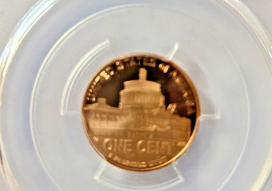 2009S Lincoln Bicentennial Presidency 1C PCGS PR69RD DCAM  DEEPCAMNATURAL TONING