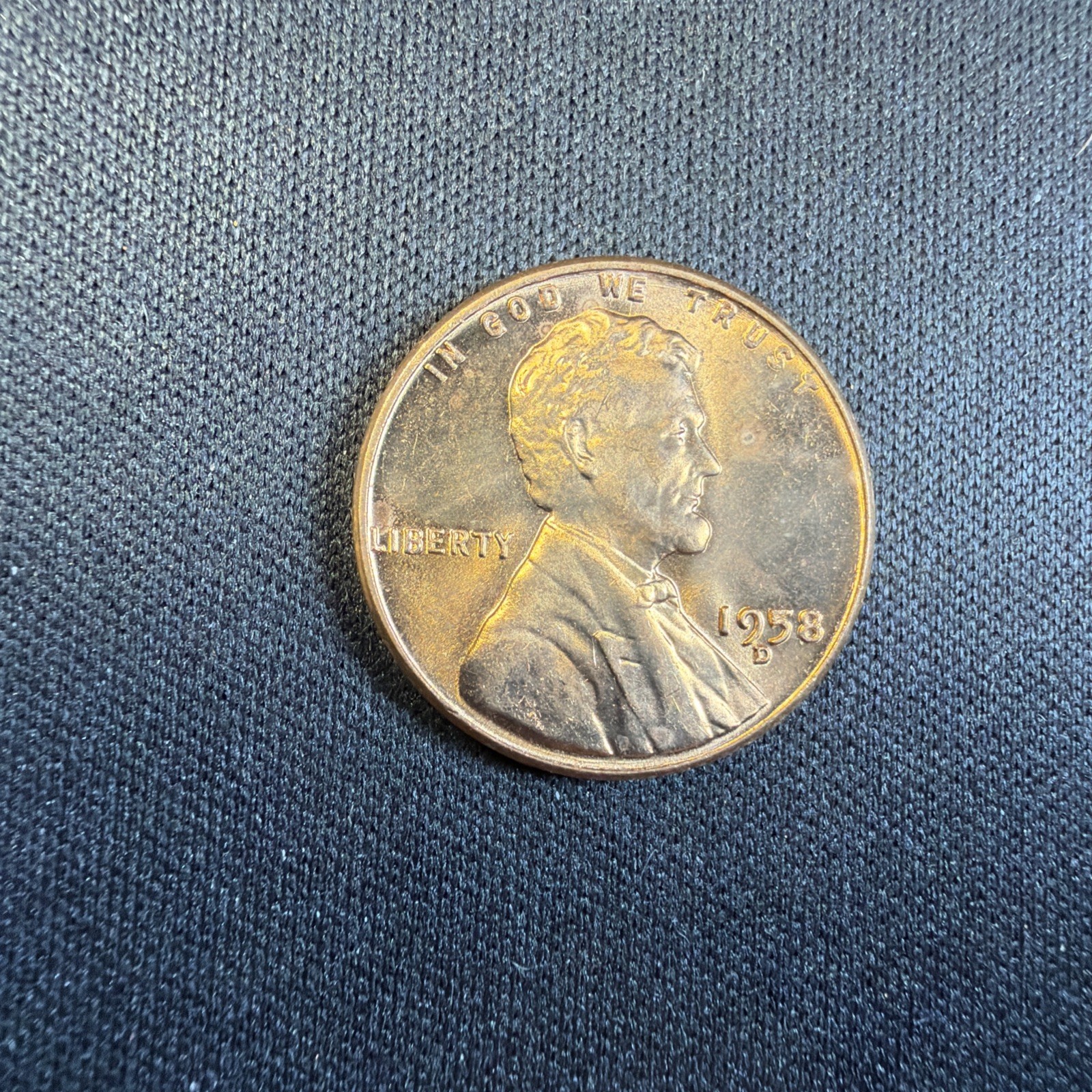 1958 D Lincoln 1¢ Cent - UNC RD - Free Shipping