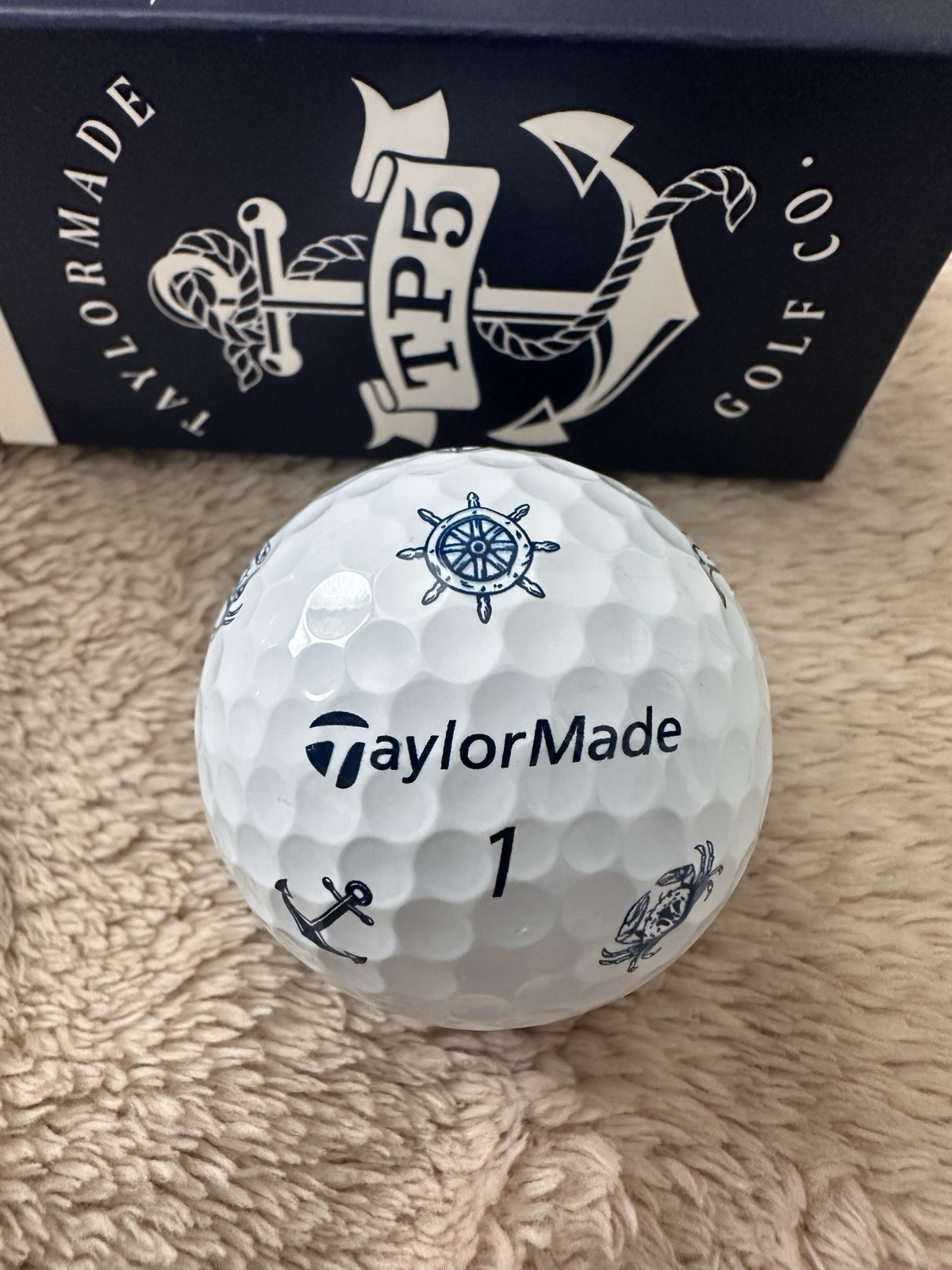 Taylormade TP5 Sailors Point Pix 1 Golf Ball US open 2026 Shinnecock
