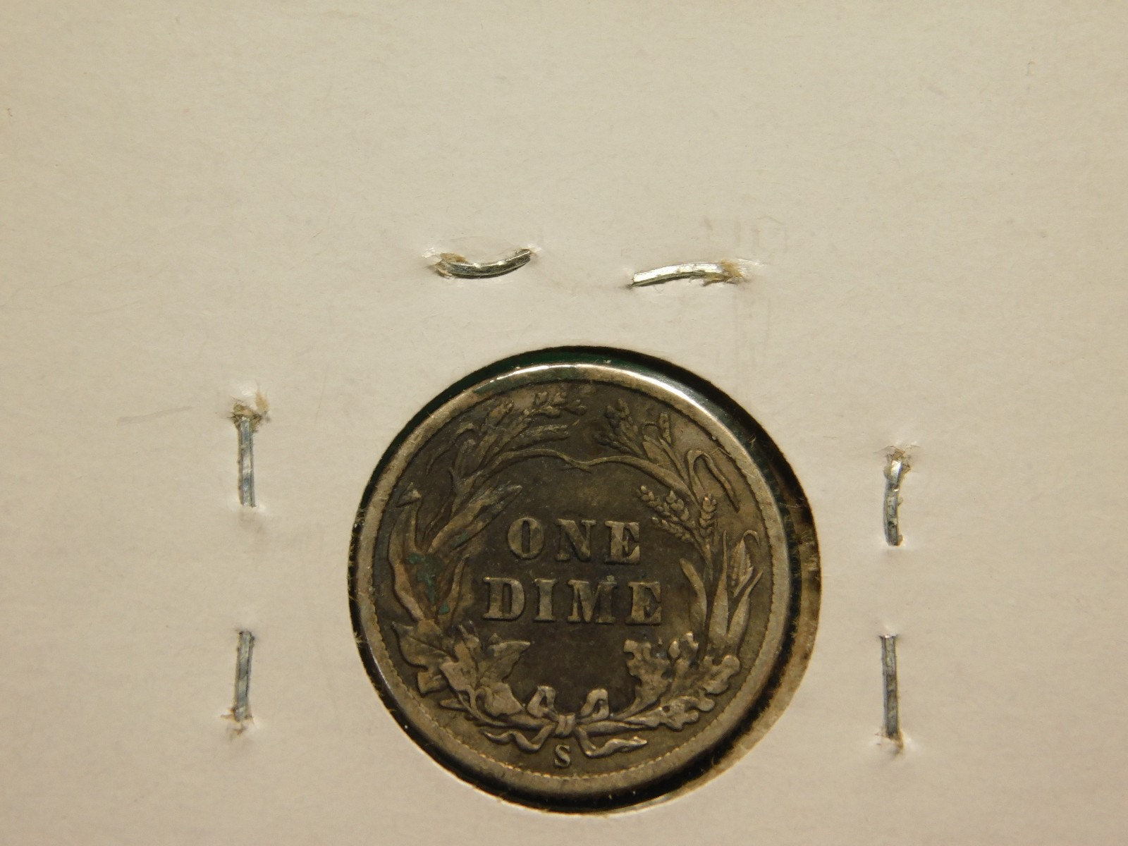 1911 S Barber Dime Item # 7647