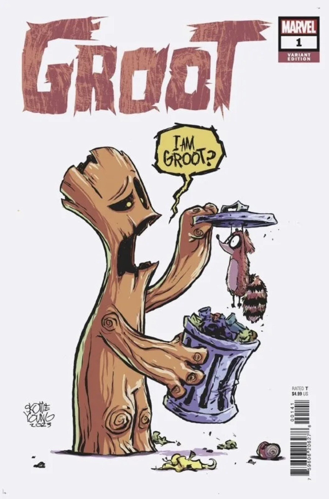 Groot #1 Skottie Young Variant (2023) NM