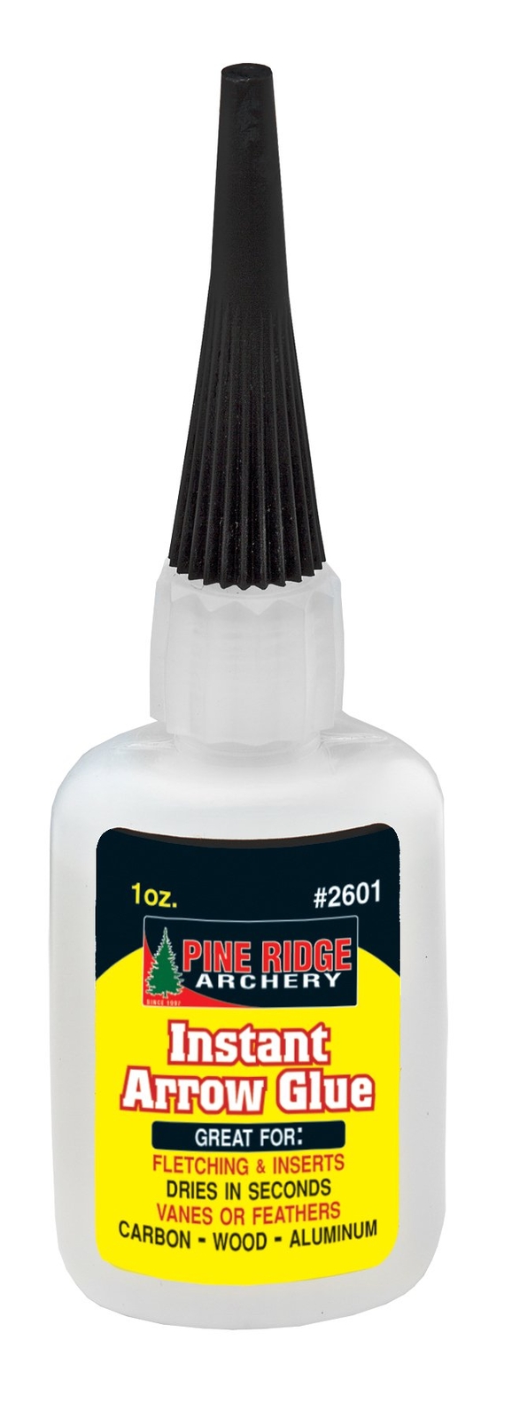 Instant Arrow Glue 1 oz for Fletching Arrows Dries in 7-10 Seconds