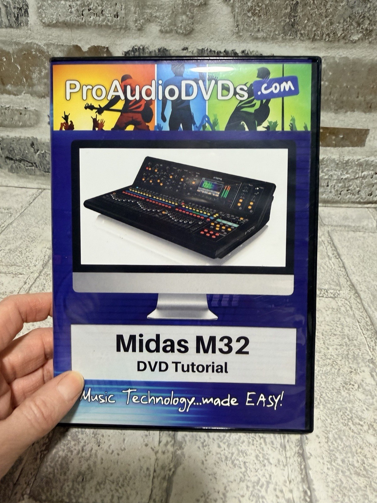 Midas M32 DVD Video Training Tutorial