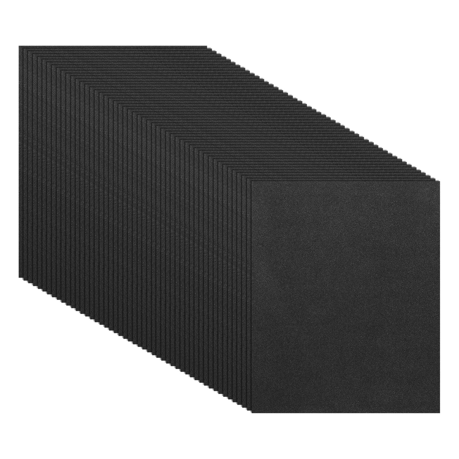 50 Pack 9" x 11" Sandpaper, 60 Grit Sand Paper for Wood Furniture