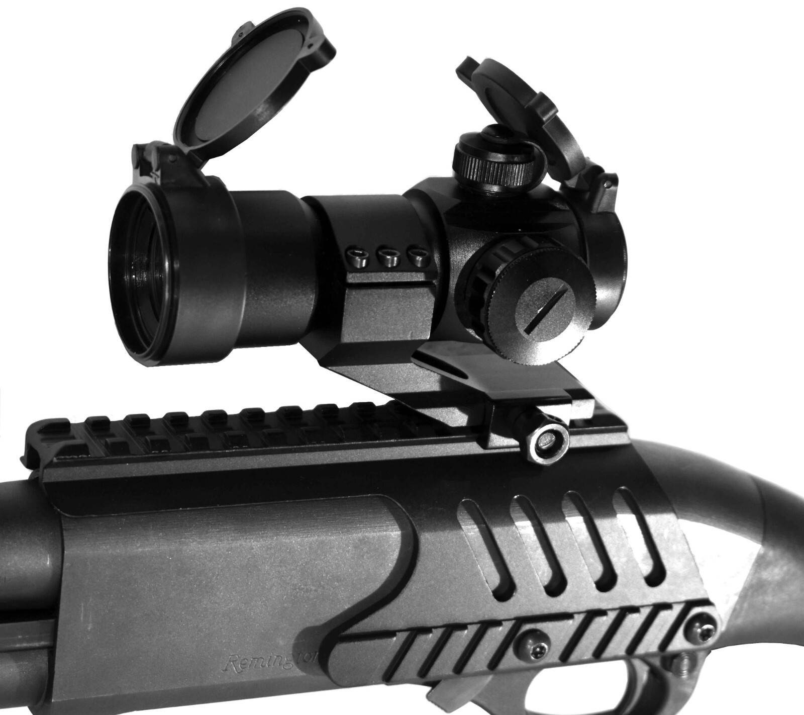 Trinity scope base mount adapter picatinny rail for H&R 1871 Pardner pump action