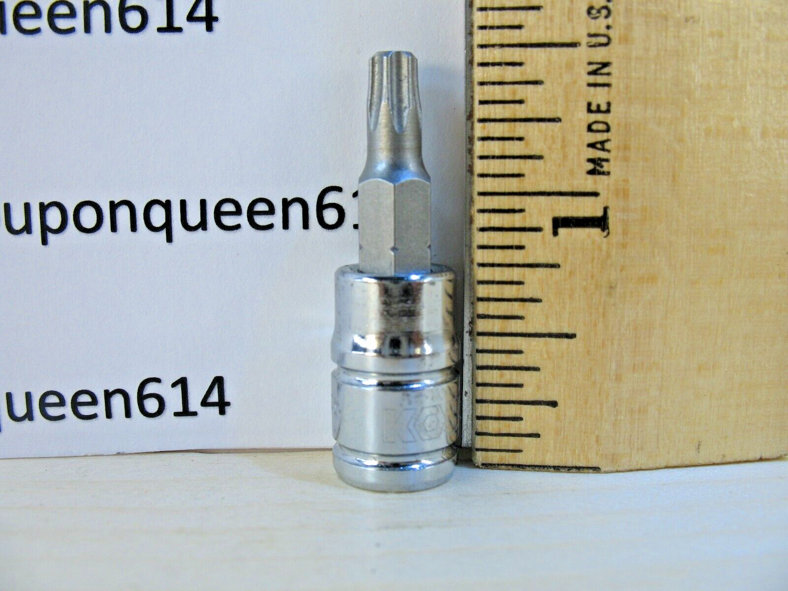 KOBALT 338203-0622, 1/4" Drive Torx Bit Socket T25 - Brand New
