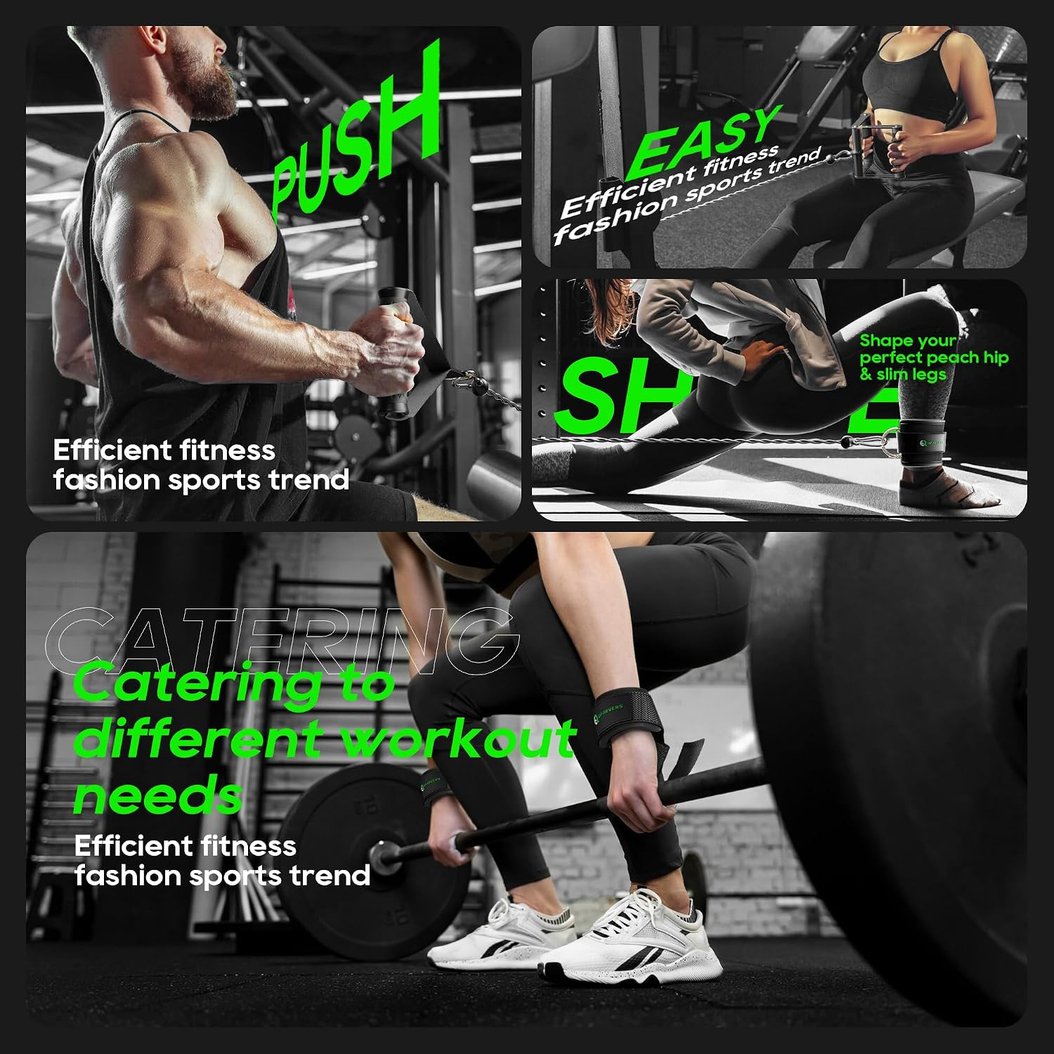 Cable Machine Attachment LAT Pulldown Attachments Cable Machine Accessories for