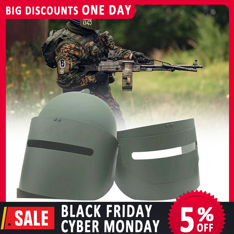 Green EVI Maska-1 Russian MVD bulletproof assault helmet Double Mask