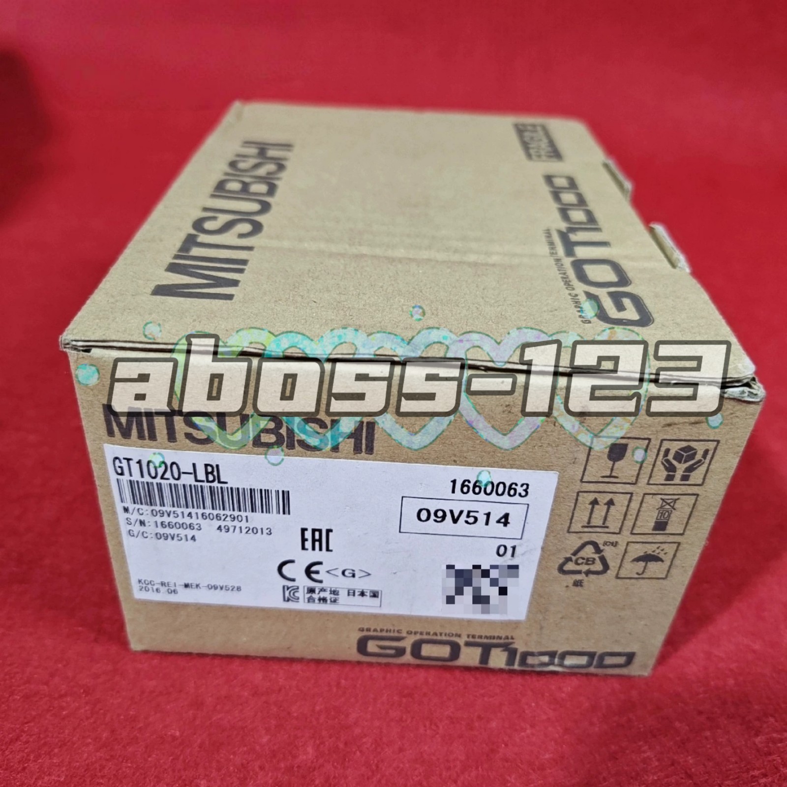 Mitsubishi GT1020-LBL HMI Touch Panel GT1020LBL#1pcs New In Box