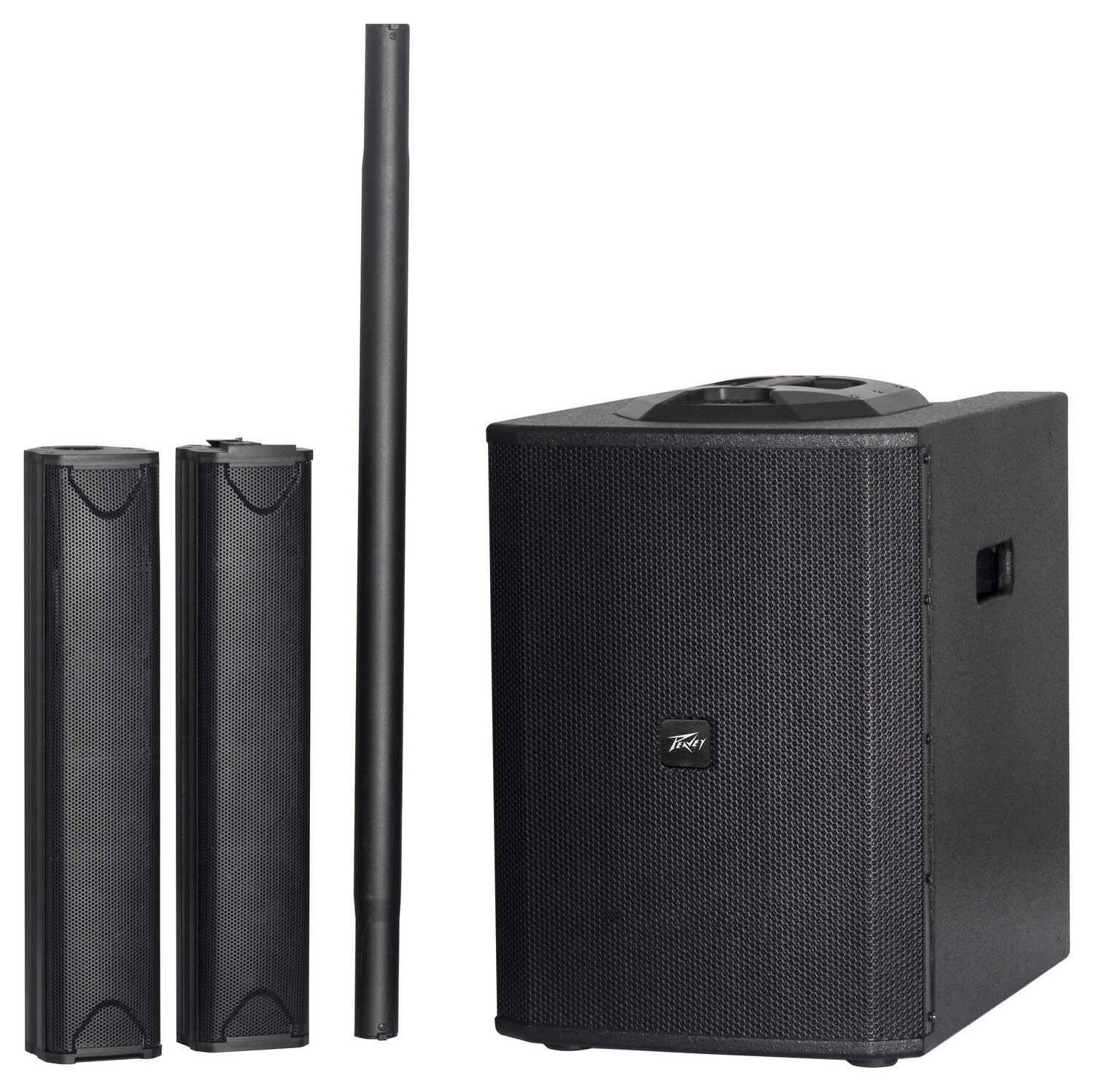 PEAVEY LN™1263 Column Array Portable PA System & BT iOS APP Controllable Mixer