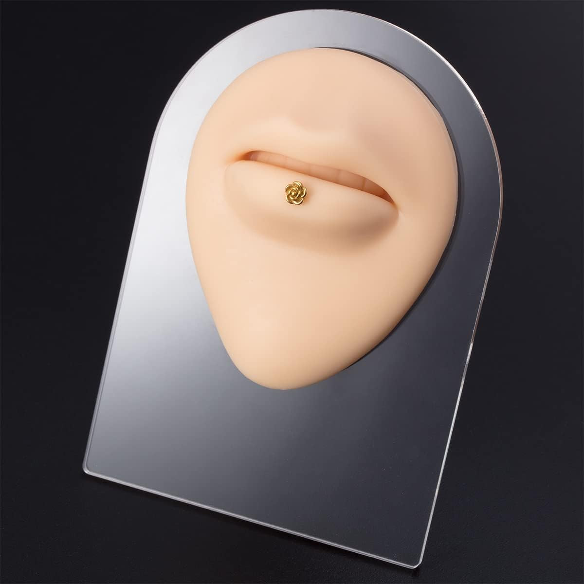Silicone Piercing Practice Body Parts Displays Set Body Piercing Practice Model