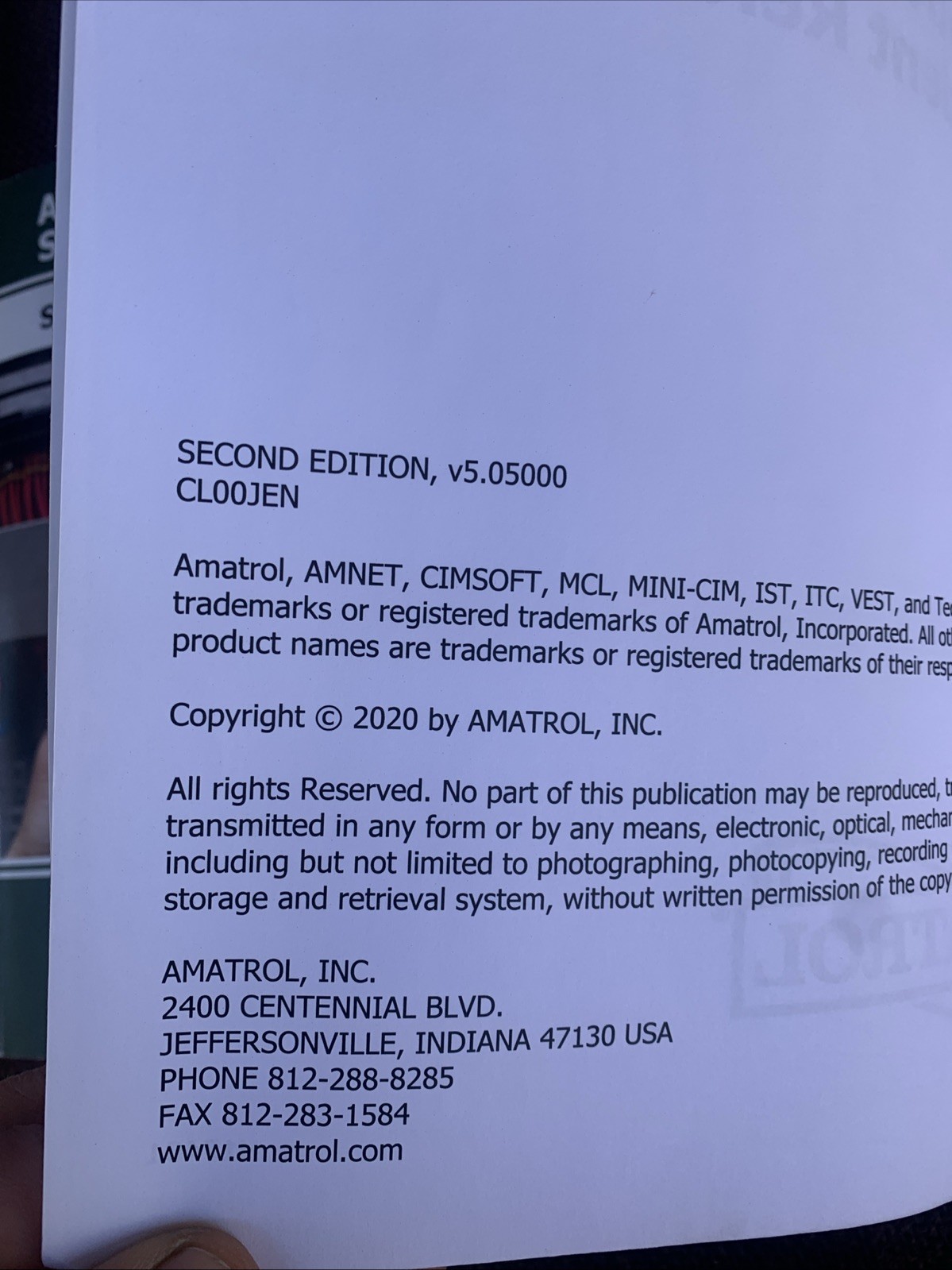 Amatrol AC/DC Electrical Systems 2019 & Motor Control 2020 Student Reference
