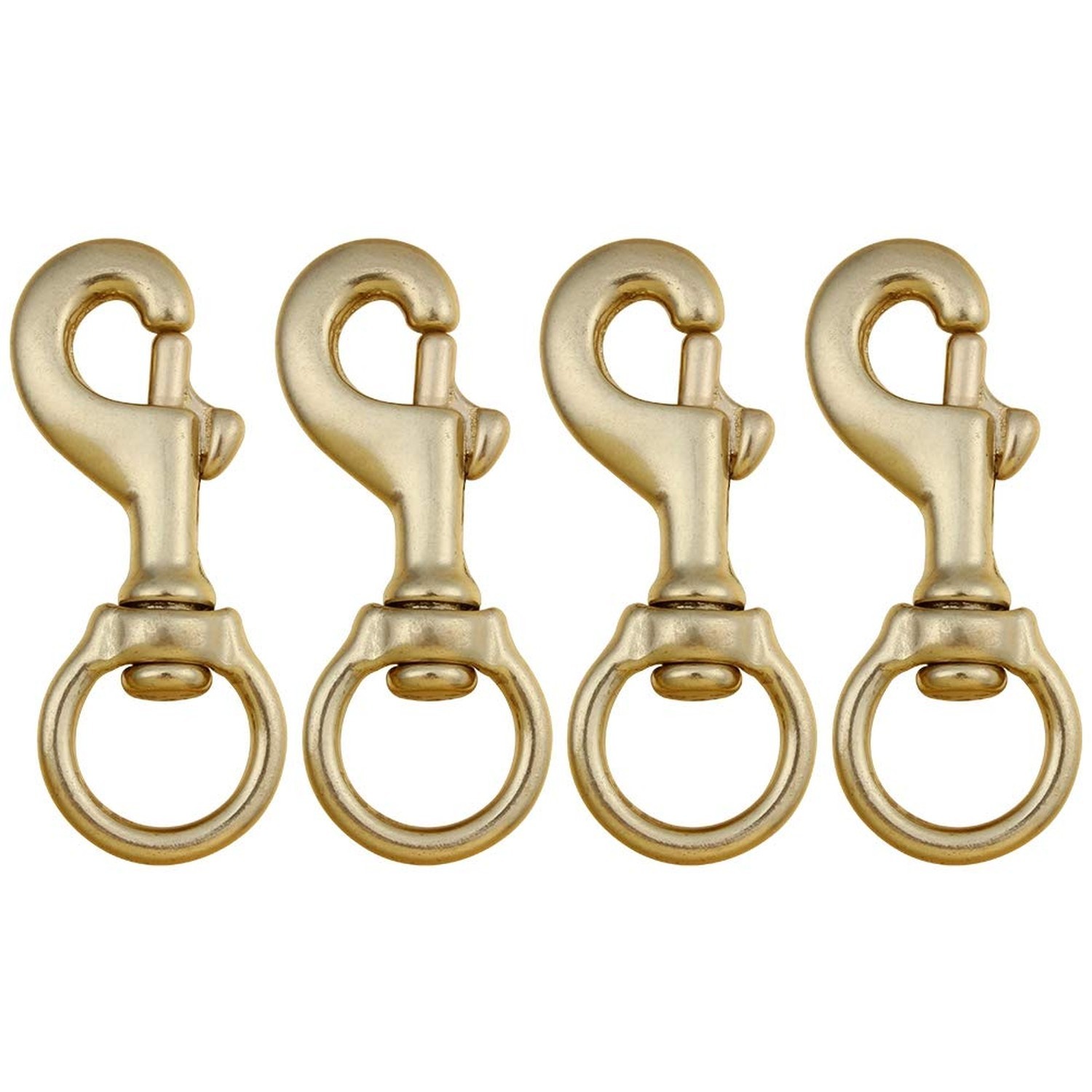 AOWESM Flag Clips Heavy Duty Solid Brass Swivel Snaps Hook for Rope, Flag Pol...